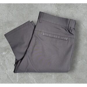 Men's Gray Chinos - Classic Straight Fit